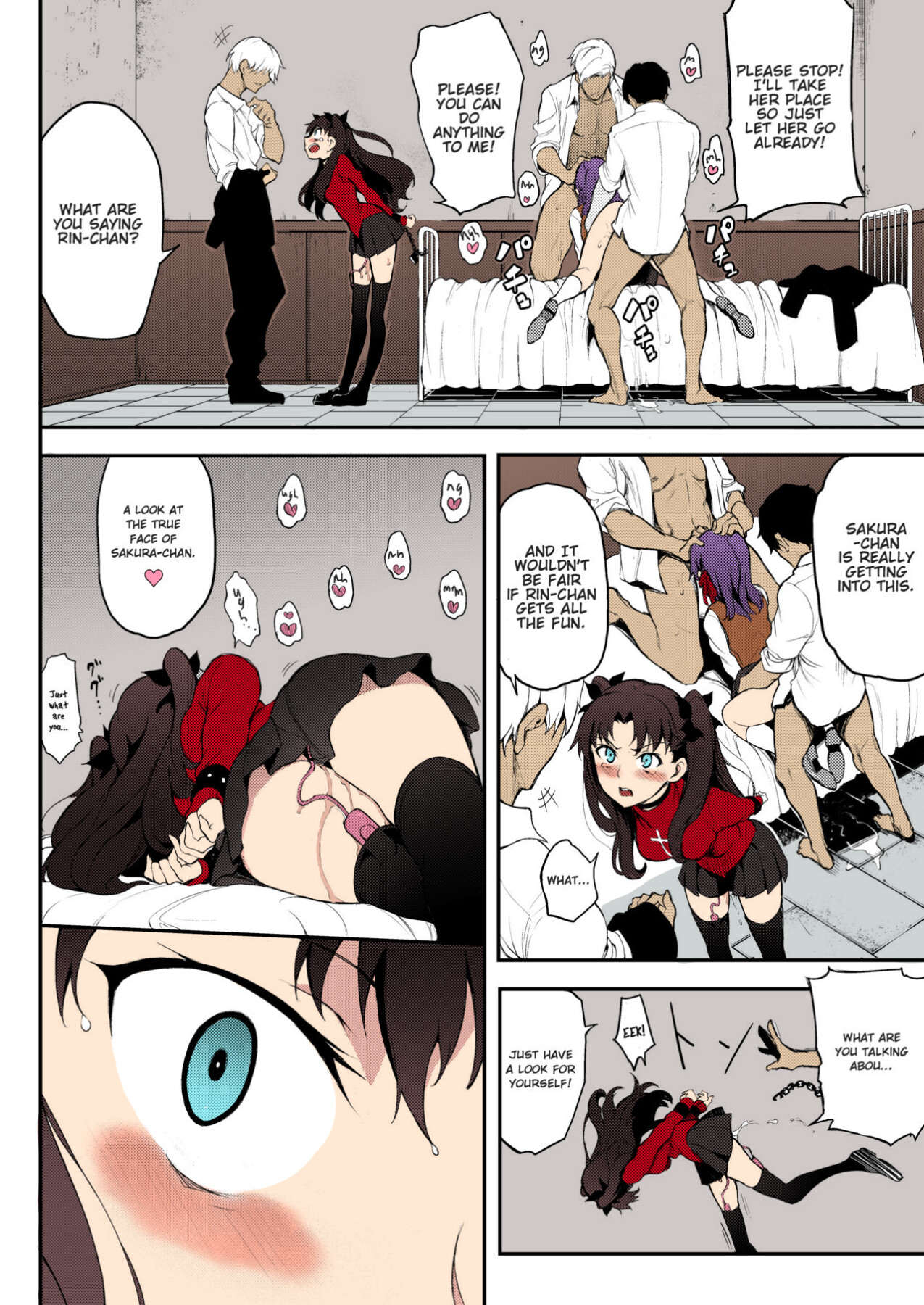 Hentai Manga Comic-Subjected Tohsaka Sisters-Read-16